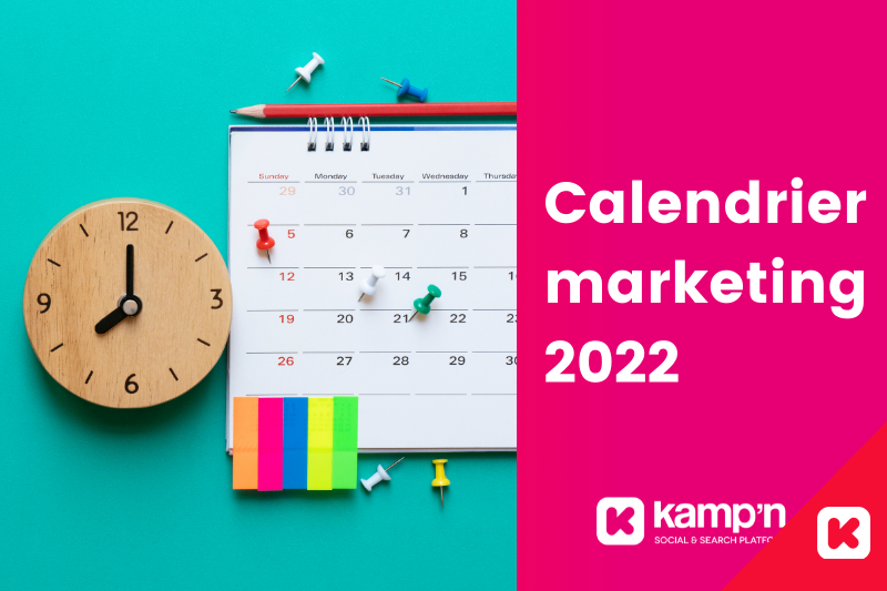 calendrier marketing 2022