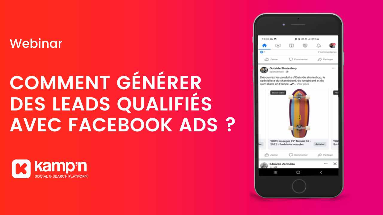 webinar générer des leads qualifiés facebook