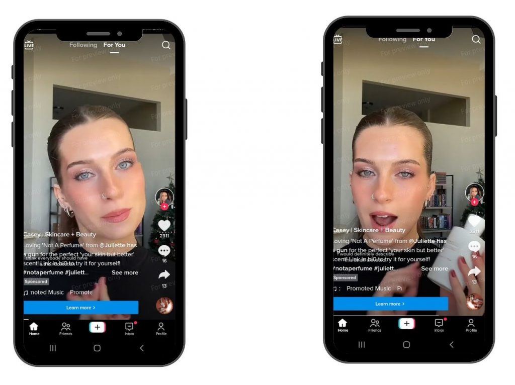 Campagne Social Ads - Previews - Previews - Tiktok