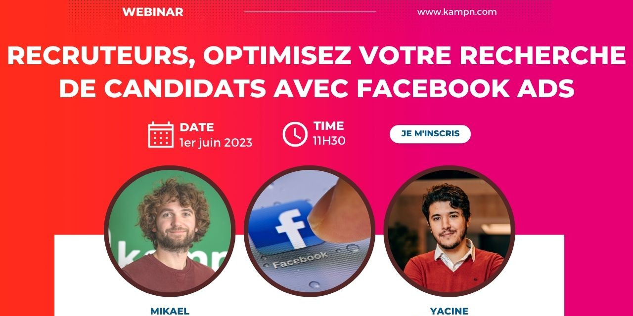 webinar recrutement et facebook ads