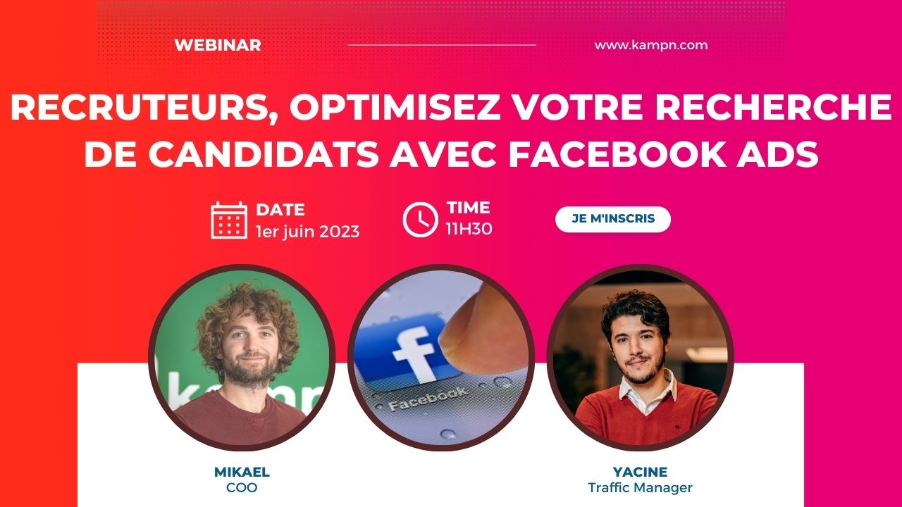 webinar recrutement et facebook ads