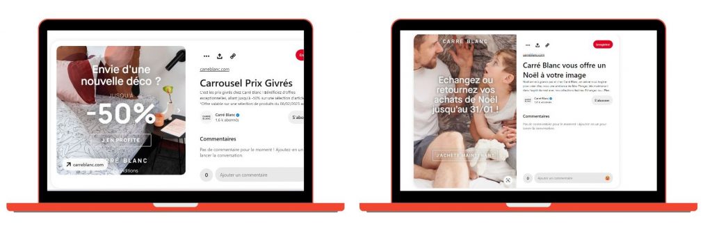 Campagne Social Ads - Previews - Previews - Pinterest