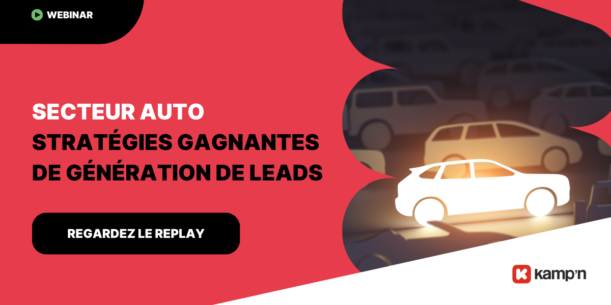 générations de leads secteur automobile